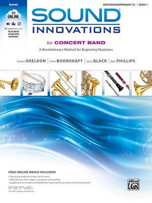 Sound Innovations for Concert Band, Bk 1: A Revolutionary Method for Beginning Musicians (Baritone T.C.), Book, CD & DVD image number 0