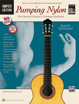 Pumping Nylon -- Complete: The Classical Guitarist's Technique Handbook, Book, DVD & CD image number 0