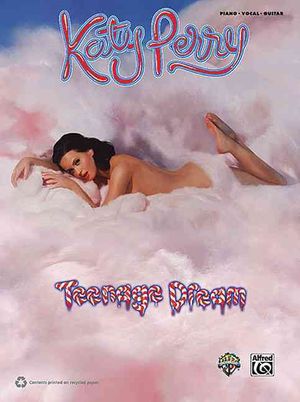 Katy Perry: Teenage Dream: Piano/Vocal/Guitar image number 0
