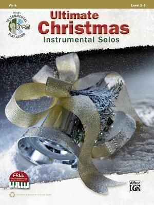 Ultimate Christmas Instrumental Solos for Strings: Viola, Book & CD image number 0