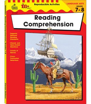 Reading Comprehension, Grades 7 - 8 image number 0