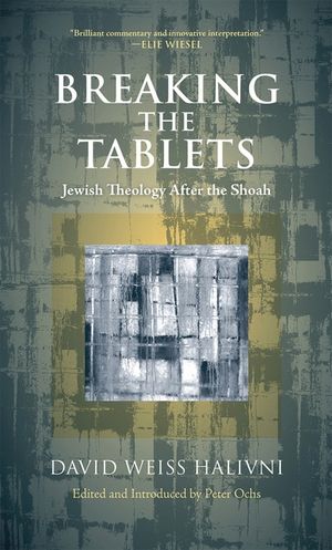 Breaking the Tablets: Jewish Theology After the Shoah image number 0