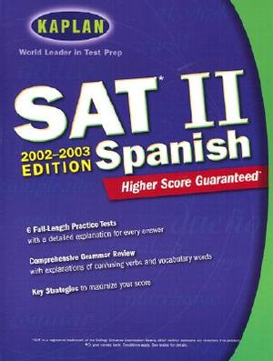Kaplan SAT II: Spanish image number 0