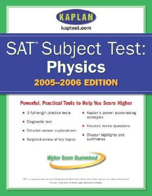 SAT Subject Tests: Physics 2005-2006 image number 0