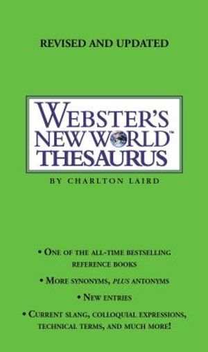 Webster's New World Thesaurus image number 0