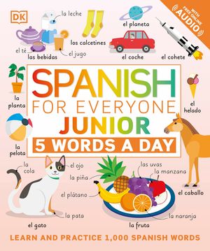 Spanish for Everyone Junior: 5 Words a Day image number 0