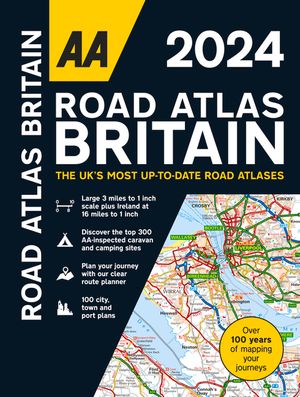 AA Road Atlas Britain 2024 Spiral image number 0