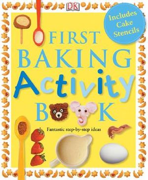 First Baking Activity Book [With Cake Stencils] image number 0