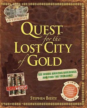 Quest for the Lost City of Gold [With StickersWith Riddle CardWith Poster and Pieces to for Tunnel Viewer] image number 0
