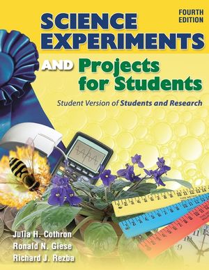 Science Experiments and Projects for Students : Student Version of Students and Research image number 0