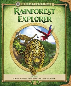 Ultimate Expeditions Rainforest Explorer: Includes 51 Pieces to Build 8 Forest Animals, and a Removable Diorama! image number 0