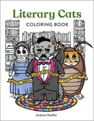 Literary Cats Coloring Book image number 0