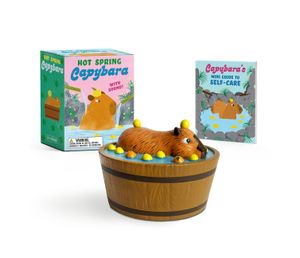 Hot Spring Capybara Figurine: With Sound! image number 0