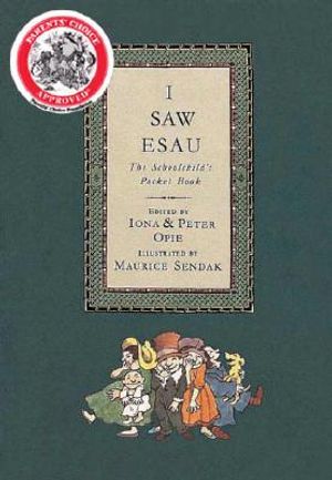 I Saw Esau: The Schoolchild's Pocket Book image number 0