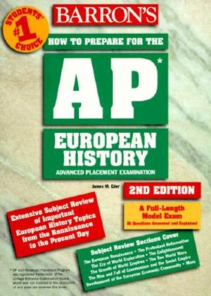 How to Prepare for the Advanced Placement Examination European History image number 0