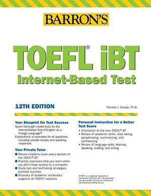 Barron's TOEFL IBT Test of English as a Foreign Language image number 0