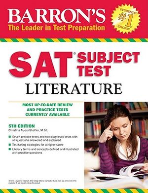 Barron's SAT Subject Test: Literature image number 0