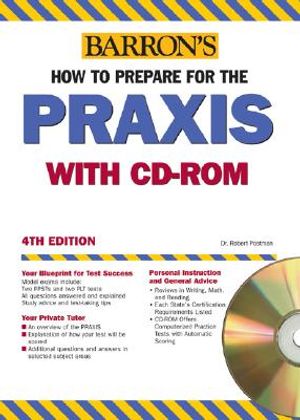 How to Prepare for the Praxis [With CDROM] image number 0