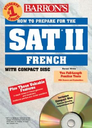 How to Prepare for SAT II French [With CDROM] image number 0