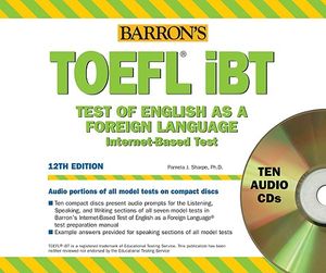 Barron's TOEFL IBT Audio CD Package image number 0