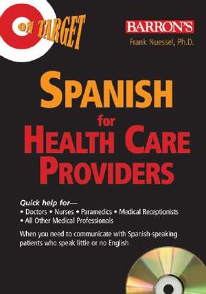 On Target: Spanish for Healthcare Providers [With Guidance in Pronunciation] image number 0