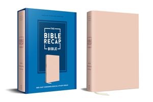 The Bible Recap 365-Day Chronological Study Bible: English Standard Version - Imitation Leather, Pink image number 0