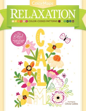 Colormaps Relaxation: Color-Coded Patterns Adult Coloring Book image number 0