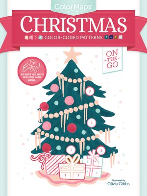 Colormaps Christmas: Color-Coded Patterns Adult Coloring Book image number 0