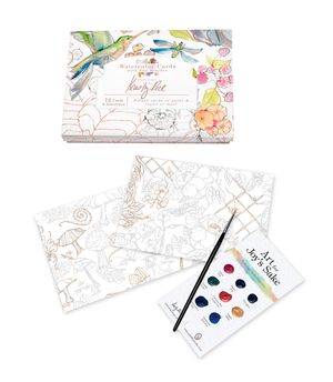 Watercolor Cards with Foil Touches: Illustrations by Kristy Rice image number 0