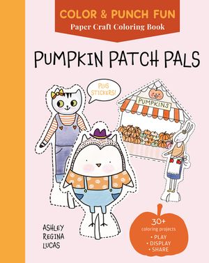 Pumpkin Patch Pals: Paper Craft Coloring Book image number 0