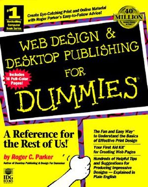 Web Design & Desktop Publishing for Dummies [With *] image number 0