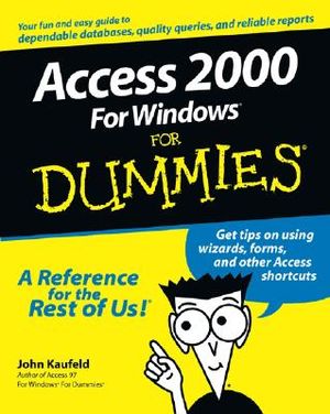 Access 2000 for Windows for Dummies image number 0
