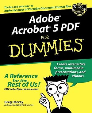 Adobe Acrobat 5 PDF for Dummies image number 0