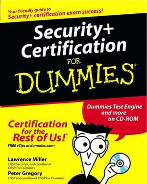 Security+ Certification for Dummies [With CDROM] image number 0