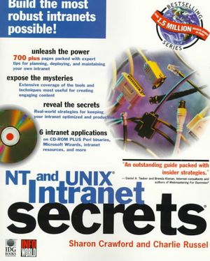 Windows NT and UNIX Intranet Secrets: With CDROM image number 0