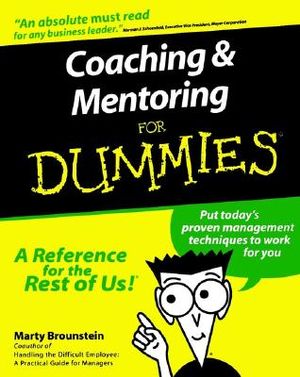 Coaching and Mentoring for Dummies image number 0
