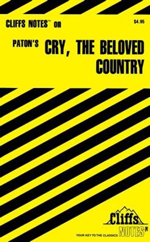 Cry, the Beloved Country Notes image number 0