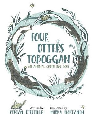 Four Otters Toboggan: An Animal Counting Book image number 0