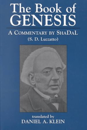 The Book of Genesis: A Commentary by Shadal image number 0