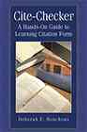 Cite Checker: A Hands-On Guide to Learning Citation Form image number 0