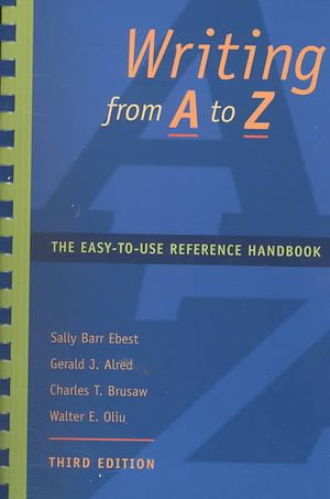 Ebest ] Writing from A to Z ] 2000 ] 3 image number 0