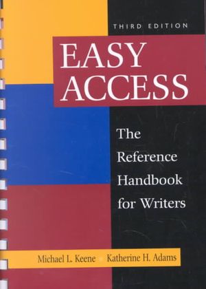 Easy Access: The Reference Handbook for Writers image number 0