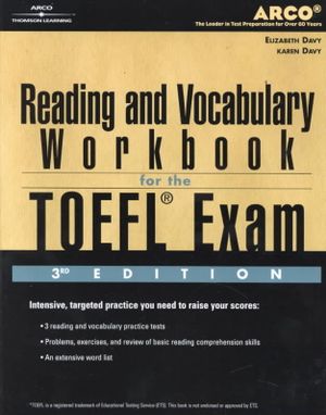 TOEFL Reading Vocab Wkbk 3/E image number 0