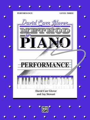 David Carr Glover Method for Piano Performance; Level 3 image number 0