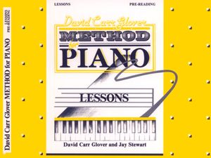 David Carr Glover Method for Piano Lessons; Pre-Reading image number 0