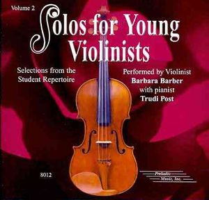 Solos for Young Violinists, Vol 2; Selections from the Student Repertoire image number 0