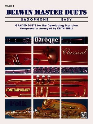 Belwin Master Duets (Saxophone), Vol 2; Easy image number 0