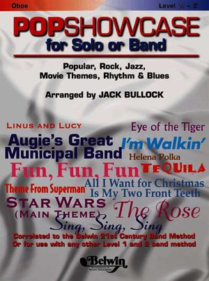 Popshowcase for Solo or Band; Oboe image number 0