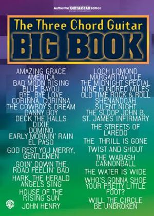 The Three Chord Guitar Big Book: Easy Guitar image number 0