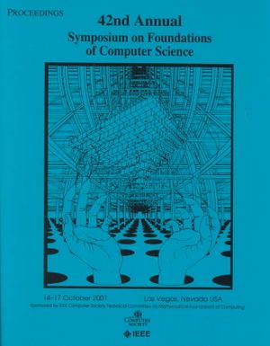 42nd IEEE Symposium on Foundations of Computer Science image number 0